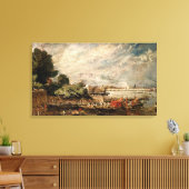 Toile Pont de Waterloo au-dessus des escaliers Whitehall (Insitu(Salon))