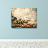 Toile Pont de Waterloo au-dessus des escaliers Whitehall (Insitu (Plancher de Bois))