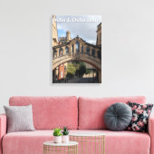 Toile Pont des Soupirs à Oxford (Insitu(Salon))