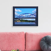 Toile Pont du fleuve Mississippi (Insitu(Salon))
