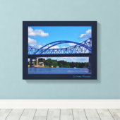 Toile Pont du fleuve Mississippi (Insitu (Plancher de Bois))