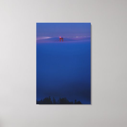 Toile Pont du Golden Gate dans le brouillard (Recto)