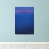 Toile Pont du Golden Gate dans le brouillard (Insitu (Plancher de Bois))