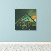 Toile pont du sentier à haut-plateau (Insitu (Plancher de Bois))