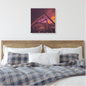 Toile pont du sentier à haut-plateau (Insitu(Chambre))