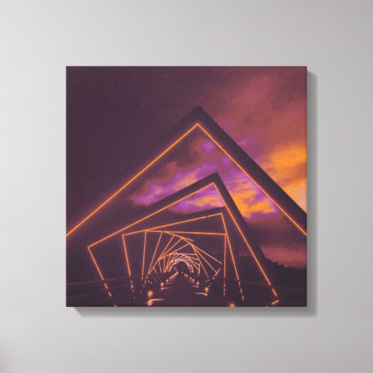 Toile pont du sentier à haut-plateau (Recto)