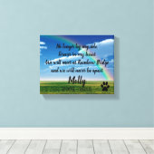 Toile Pont en arc-en-ciel (Insitu (Plancher de Bois))