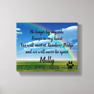 Toile Pont en arc-en-ciel