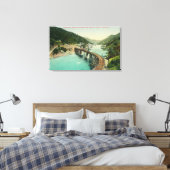 Toile Pont ferroviaire sur la rivière Merced (Insitu(Chambre))