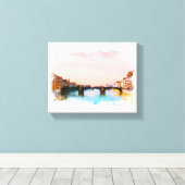 Toile ** Pont Florence Italie AP12 Italie (Insitu (Plancher de Bois))