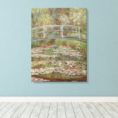 Toile Pont français de Monet Giverney (Insitu (Plancher de Bois))