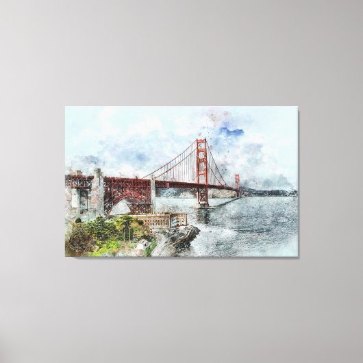 Toile Pont Golden Gate (Recto)
