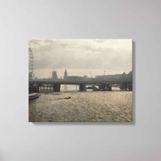 Toile Pont Hungerford du pont Waterloo (Recto)