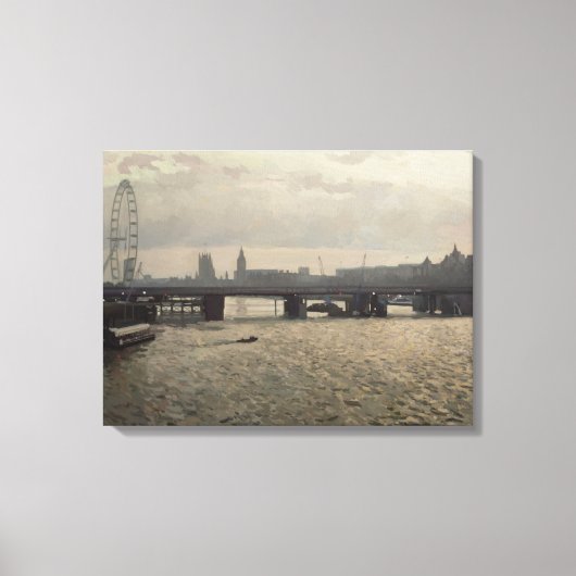 Toile Pont Hungerford du pont Waterloo (Recto)