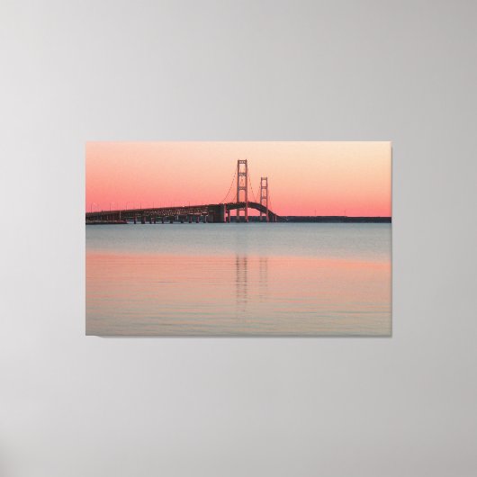 Toile Pont Mackinac, Michigan (Recto)