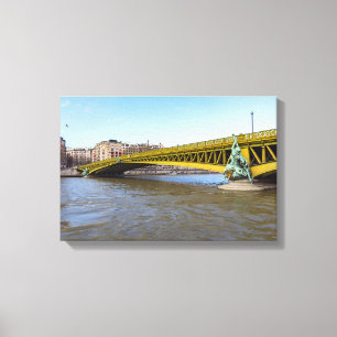 Toile Pont Mirabeau sur la Seine - Paris