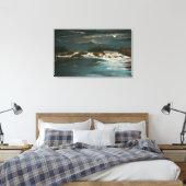 Toile Pont Nord Vue des chutes de nuit (Insitu(Chambre))