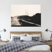 Toile Pont par temps de pluie (Insitu(Chambre))