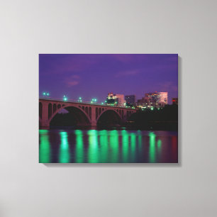 Toile Pont principal croisant le fleuve Potomac
