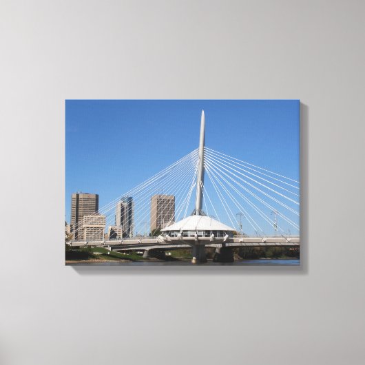 Toile Pont Provencher de Winnipeg (Recto)