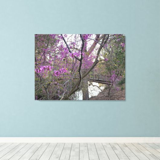 Toile Pont Redbud (Insitu (Plancher de Bois))