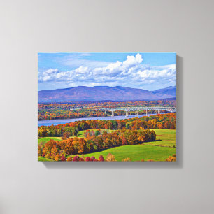 Toile Pont Rhinecliff à l'automne