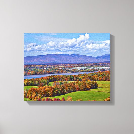 Toile Pont Rhinecliff à l'automne (Recto)
