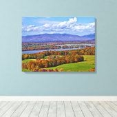 Toile Pont Rhinecliff à l'automne (Insitu (Plancher de Bois))