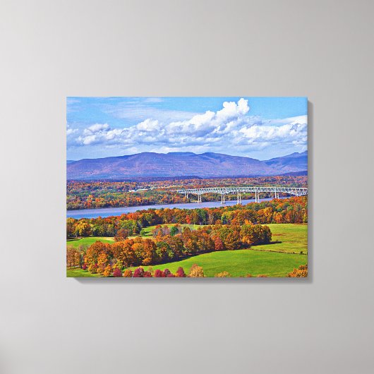 Toile Pont Rhinecliff à l'automne (Recto)