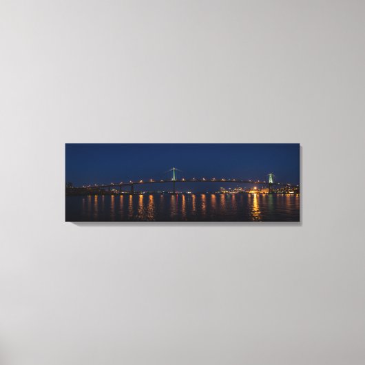 Toile Pont Sir John A. MacDonald - Halifax (N.-É.) (Recto)