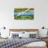 Toile Pont Van Winkle au-dessus de la rivière Hudson (Insitu(Chambre))
