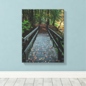 Toile Pont vers l'autre côté (Insitu (Plancher de Bois))