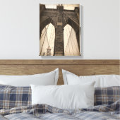 Toile Pont vintage Sepia Brooklyn (Insitu(Chambre))