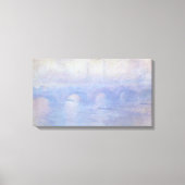 Toile Pont Waterloo, effet Mist par Claude Monet (Recto)