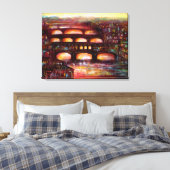 Toile Ponte Vecchio et autres ponts de Florence (Insitu(Chambre))