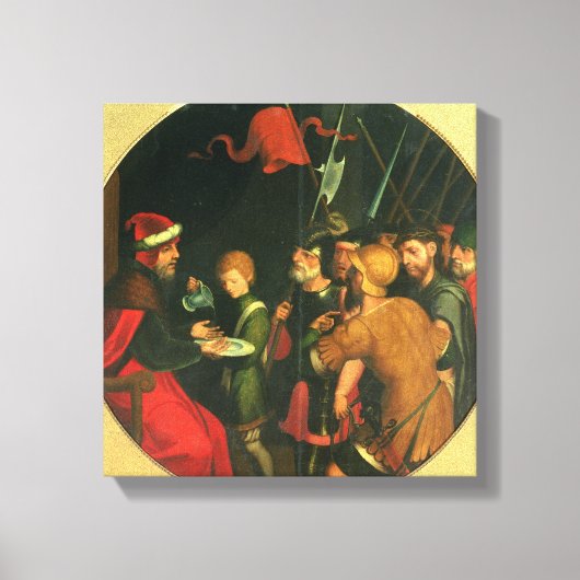 Toile Pontius Pilate lave ses mains (Recto)