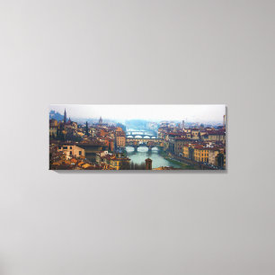 Toile Ponts de Florence Italie