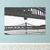 Toile Ponts de New York (Insitu (Plancher de Bois))