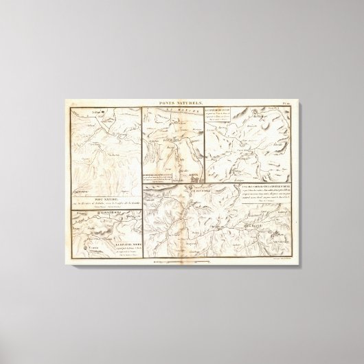 Toile Ponts naturels (Recto)