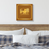 Toile Ponts voûtés Amsterdam Or (Insitu(Chambre))