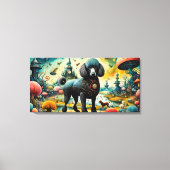 Toile Poodle In The Garden of Earthly Delights 3 (Recto)