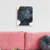 Toile Poodle noir (Insitu(Salon))