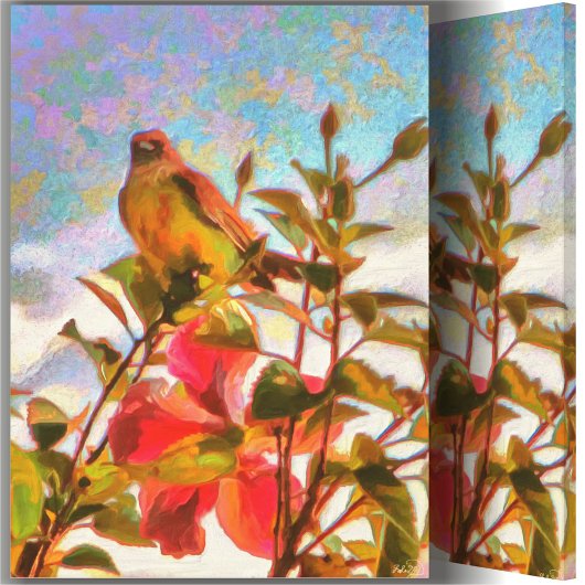 Toile Poolside Singer 2338 Art