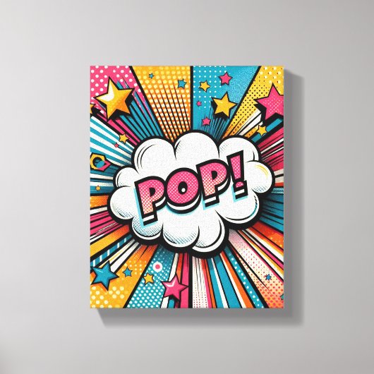 Toile Pop-art (Recto)