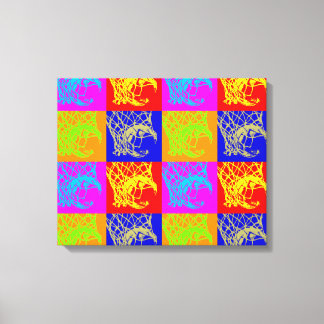 Toile Pop Art Basketball Unique Trappe tendance