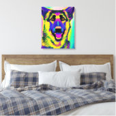 Toile Pop Art berger allemand (Insitu(Chambre))