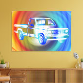 Toile Pop Art Classic Car (Insitu(Salon))