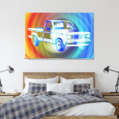 Toile Pop Art Classic Car (Insitu(Chambre))