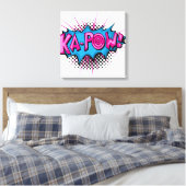 Toile Pop Art Comic Ka-Pow ! (Insitu(Chambre))