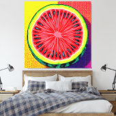 Toile Pop Art de la pastèque (Insitu(Chambre))